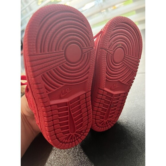 Nike Air Jordan 1 I Retro High OG Baby 4c Gym Red  October 705304-603 Chicago - Picture 5 of 6